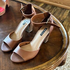 Camel brown sandals - brand new.  Size 8 1/2
